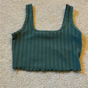 Aerie green tank top